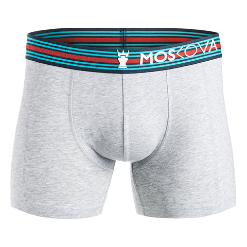 ボクサーパンツ M2 COTTON Racing Grey(グレー色) – MOSKOVA JAPAN